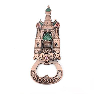 Imagem de GUIPAIHAI Abridor de garrafa criativo de cerveja/refrigerante abre ferramentas ferramentas kit de abertura de garrafa retrô abridor de garrafa metálico abridor de liga de zinco para uso em bar doméstico (cor: B)