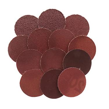 Imagem de WSWJDW Discos de lixamento de óxido de alumínio de 25 mm 60 – 2000 lixa de papel de lixa redonda Discos de lixa abrasivos, lixa 2000, 50 peças