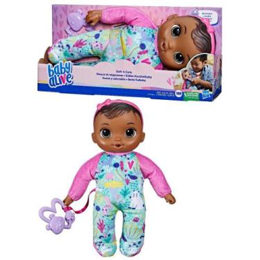 Imagem de Boneca Baby Alive Bebê Fofinha Morena F7792 Hasbro