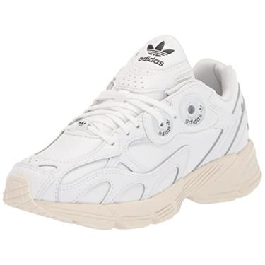 Imagem de adidas Originals Tênis feminino Astir, Branco/Branco/Branco off-white, 8