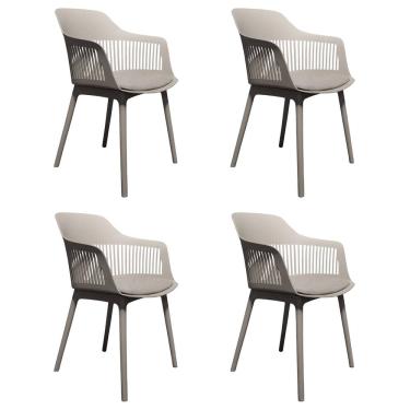 Imagem de Kit 4 Cadeiras Design De Jantar Marcela
