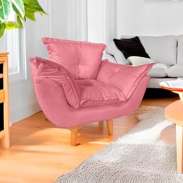 Imagem de Poltrona Infantil Opalinha para Sala e Quarto Suede Escolha sua cor - W&D Decor