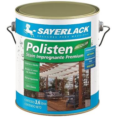 Imagem de Verniz Stain Polisten Eco 3,6l Castanheira Acqua Sayerlack