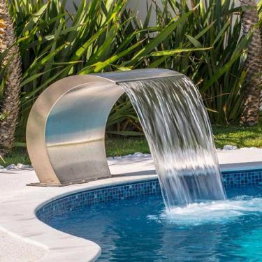 Imagem de Cascata Victória em Aço Inox para Piscina