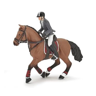 Imagem de Papo Competition Horse with Rider Gift Set, Multi, oner Size
