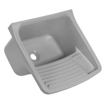 Imagem de Tanque Plástico P/Lavar Roupa 47X43X27 22L Tq0/Sc