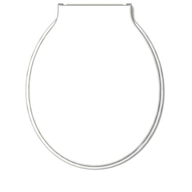 Imagem de Assento Sanitario Almofadado Economico Oval Branco - Durin