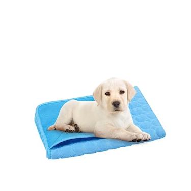Imagem de Beavorty tapete legal para animais de estimação tapete de verão para cães pufe colchão tapete legal para cachorro tapete de gelo para cachorro bicho de estimação almofada de verão cobertor