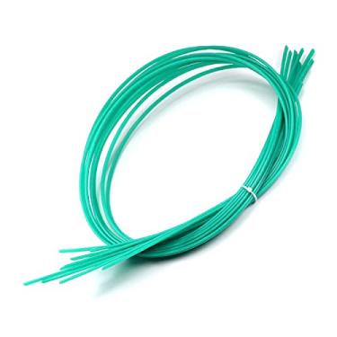 Imagem de Bettomshin Hastes de soldagem de plástico hastes de solda de PVC para pistola de soldador de plástico/pistola de ar quente verde 99 centímetros de comprimento 10 peças