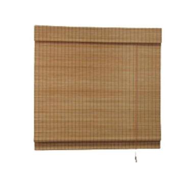 Imagem de Persiana Romana Bambu Block 080Larg X 220Alt Natural Pronta