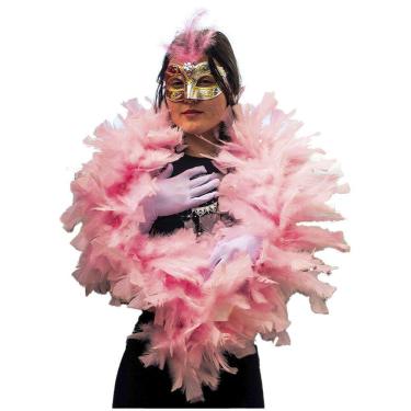 Imagem de Fantasia de Carnaval Feminina Rosa Claro Luxo