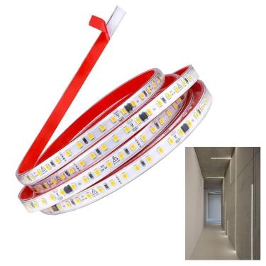 Imagem de Fita Led 6500K SMD 3 Metros 127V Fita Dupla Face Plug Conector Perfil Sanca Gesso Ilumi...