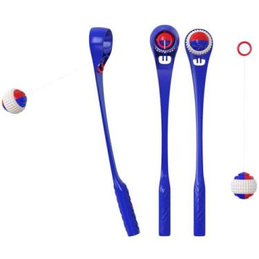 Imagem de Chewtoyo Conjunto portátil de 3 peças para cães com lançador de bolas e bolas de busca, equipamento de treinamento interativo e divertido