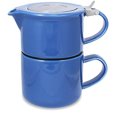 Imagem de FORLIFE Chá para um com infusor, 400 ml, azul