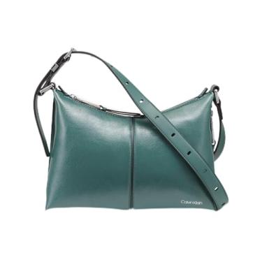 Imagem de Calvin Klein Bolsa transversal com zíper superior, Sálvia, One Size