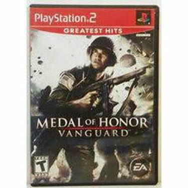 Imagem de Medal of Honor Vanguard Ps2 Original Americano Completo - Greatest Hits