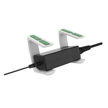 Imagem de Suporte Para Fonte De Notebook Monitor Por Baixo Da Mesa (Branco)