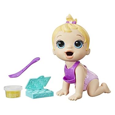 Imagem de Baby Alive, Boneca, Hora da Papinha - Cabelos Loiros, Acessórios Inclusos, Come e Faz Caquinha, 20 cm - A partir de 3 Anos