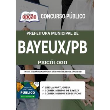 Imagem de Apostila Concurso Bayeux Pb - Psicólogo - Apostilas Opção