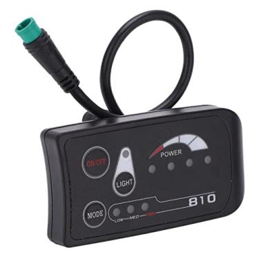Imagem de Painel de Controle Com Display LED para Bicicleta Elétrica, Display de Potência Inteligente, Impulso de Torque Analógico, Botões Sensíveis, Autoajuste Multifuncional, para