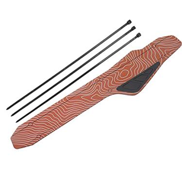 Imagem de VGEBY Protetor de bicicleta Chainstay, suporte de corrente de quadro de bicicleta, protetor de corrente de bicicleta de montanha capa protetora de ciclismo ao ar livre (vermelho) outros suprimentos de