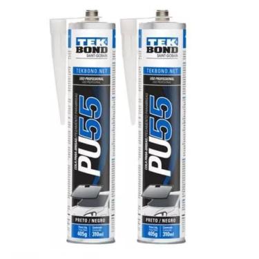 Imagem de Kit 2 Adesivo PU55 Cola Parabrisas 405g - Tekbond