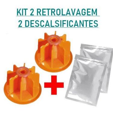 Imagem de Kit 2 Cápsula Retrolavagem Cafeteira Três Corações + 2 DESCALCIFICANTE