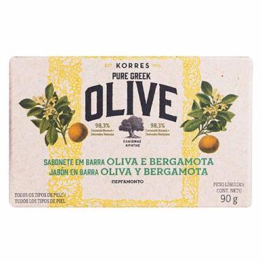 Imagem de Sabonete em Barra Korres  óleo de Oliva e Bergamota, 90g