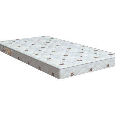 Imagem de Colchão de Berço Espuma Baby Flex D18 10x70x130cm Branco