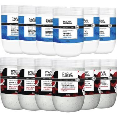 Imagem de kIT 6 Pimenta Negra + 6 Neutro 650G D'agua Natural - D'Água Natural