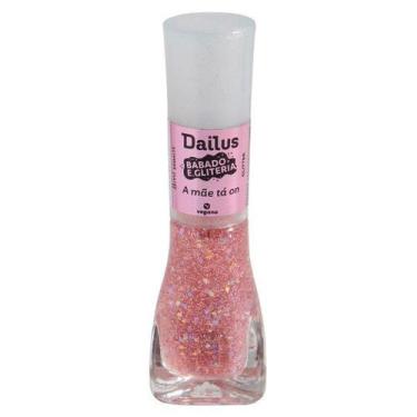 Imagem de Esmalte Daillus Babado e Gliteria A mãe tá On 8ml - DAILUS