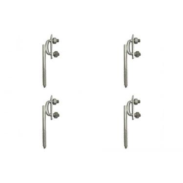 Imagem de Kit C/4 - Para-Raio Suporte Para Fita Aluminio Vertical R... - RAYCON