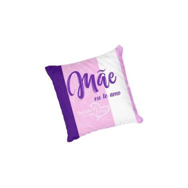 Imagem de Almofada com Enchimento Mãe te Amo Gratidão de Filho - Core Decore