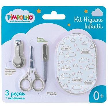 Imagem de Kit Cuidados Higiene Menicure Para Bebê Necessaire Pimpolho - anjo da 