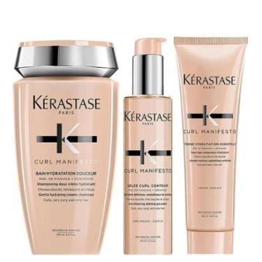 Imagem de Kérastase Curl Manifesto Kit Shampoo + Gel em Creme + Condicionador Kit-Unissex