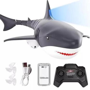 Imagem de Tubarão, Brinquedo Controle Remoto com Movimentos Reais Na Água - Toys