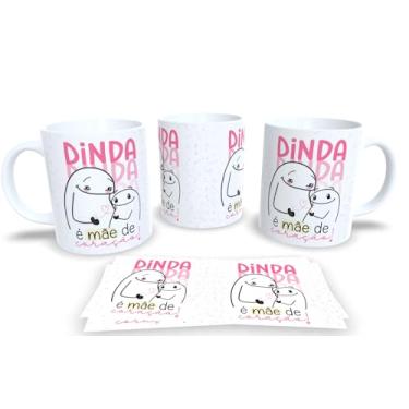 Imagem de Caneca Branca de Porcelana Personalizadas Flork dia das Mães (Mod.22)