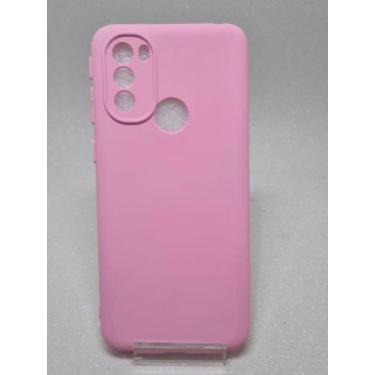 Imagem de Case Capa Capinha Motorola Moto G31 G41 G71 Silicone Aveludada Proteçã