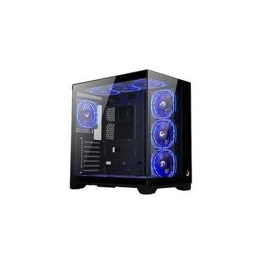 Imagem de Gabinete Gamer Rise Mode Galaxy Glass Standard V2, Mid Tower, ATX, Lateral e Frontal em Vidro Temperado, Sem FANs, Preto - RM-GA-GGST2-FB