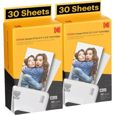 Imagem de Cartucho de filme KODAK 4PASS (2,1x3,4 polegadas) para KODAK Mini 2 Re