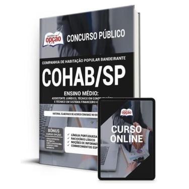 Imagem de Apostila COHAB-SP - Ensino Médio: Assistente Jurídico, Técnico em Cont