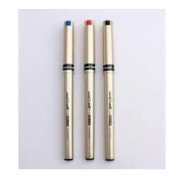 Imagem de Kit 3 Caneta Rollerball UB-177 Fine Deluxe AZ, PT, VM 0.7mm - Uni-ball