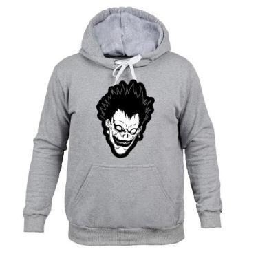 Imagem de Moletom 100% Algodão Flanelado Chat Joker - Surprass, Cinza, G