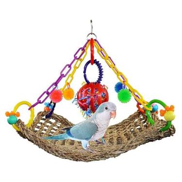 Imagem de Brinquedo de pássaro trapézio voador Super Bird SB748, tamanho de pássaro médio, 35,56 x 33,02 x 30,48 cm