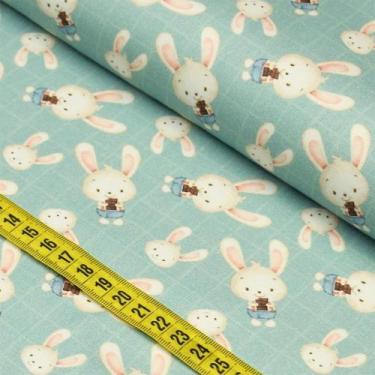 Imagem de Tecido Estampado Para Patchwork - Páscoa DP042 (0,50x1,50) - Fabricart
