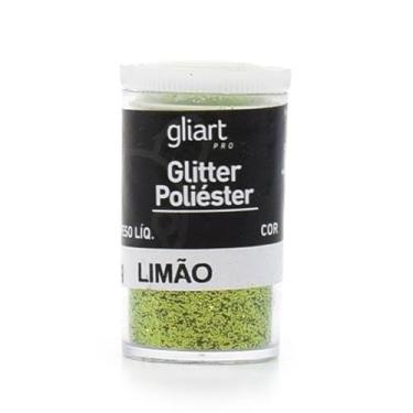 Imagem de Glitter Poliéster 3,5g - Gliart, LIMÃO