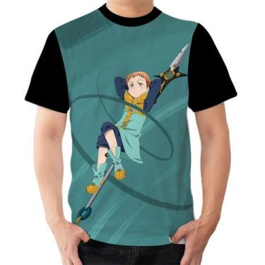 Imagem de Camiseta Camisa Ads Nanatsu no taizai sete pecados King Preguiça 3 - F