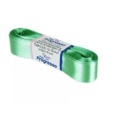 Imagem de Fita de Cetim Progresso 22mm nº5 - 10m Cor 232 Verde Menta - 01 unidad