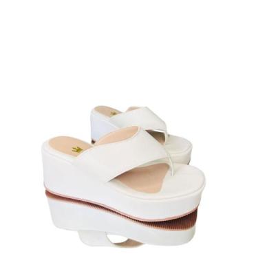 Imagem de Tamanco Flat Sandalia Feminino Lançamento Confortavel - Valentine, Bra