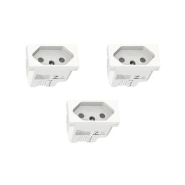 Imagem de Kit 3 Modulo Tomada 20A Branco S70203104 Orion Schneider